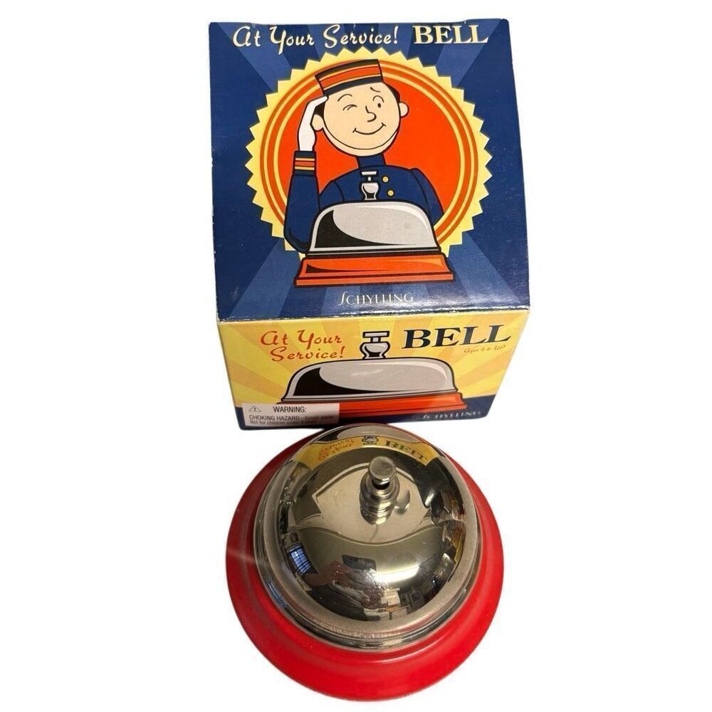 Schylling At Your Service Bell In Box